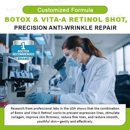 ☘️✨Made and shipped from Canada 💫Rolimey® Botox & Vita-A Retinol Shot Wrinkle-Lift Tightening cream - Last Day Promotion 70% OFF