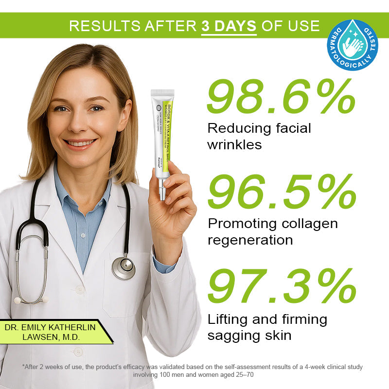 ☘️✨Made and shipped from Canada 💫Rolimey® Botox & Vita-A Retinol Shot Wrinkle-Lift Tightening cream - Last Day Promotion 70% OFF
