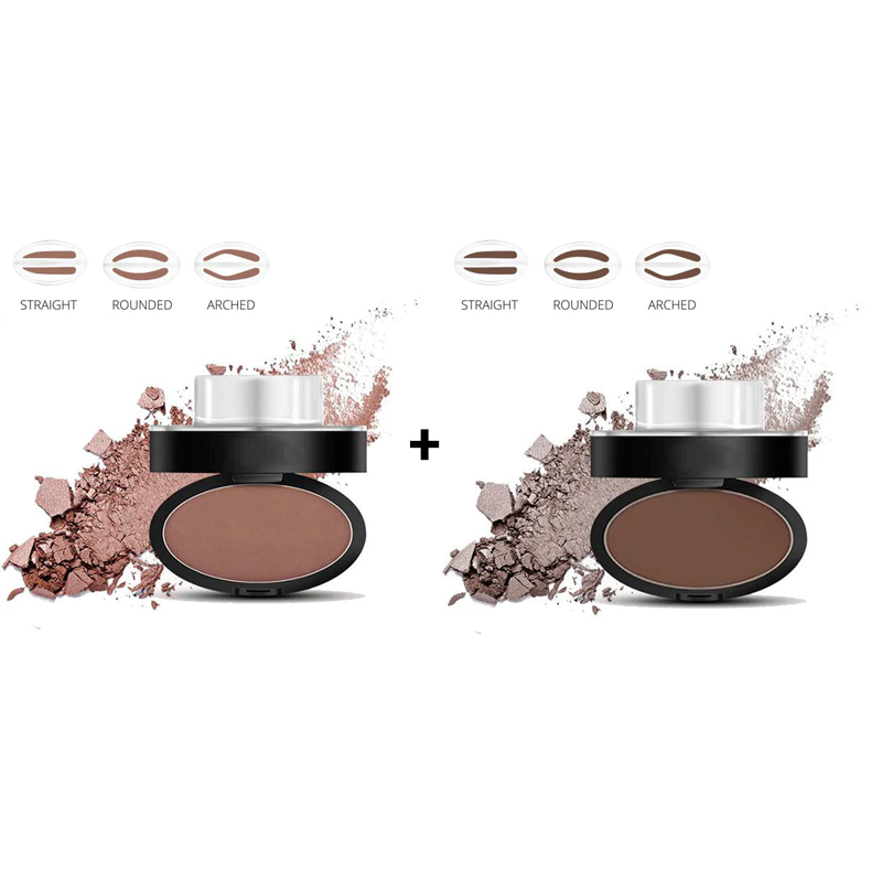 🎉 2026 Sale — Eyebrow Shaping Compact with Angled Applicator | Waterproof, Long-Lasting, 3 Shapes