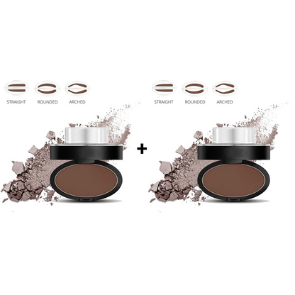 🎉 2026 Sale — Eyebrow Shaping Compact with Angled Applicator | Waterproof, Long-Lasting, 3 Shapes