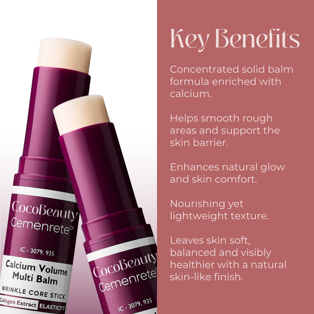 Soleilpeau Calcium Multi Balm – Firm, Plump & Brighten Aging Skin