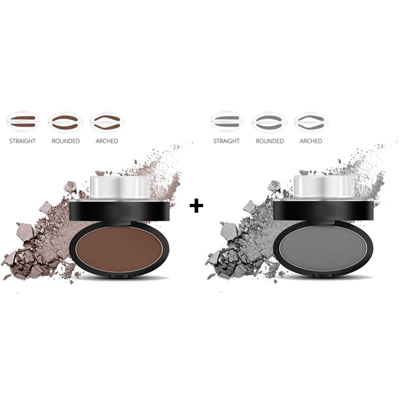 🎉 2026 Sale — Eyebrow Shaping Compact with Angled Applicator | Waterproof, Long-Lasting, 3 Shapes