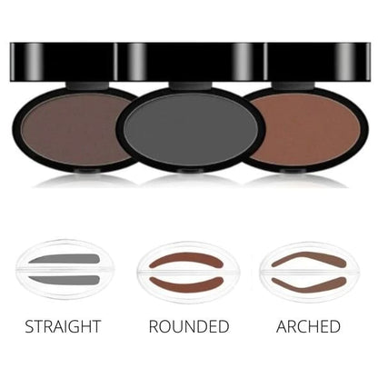 🎉 2026 Sale — Eyebrow Shaping Compact with Angled Applicator | Waterproof, Long-Lasting, 3 Shapes