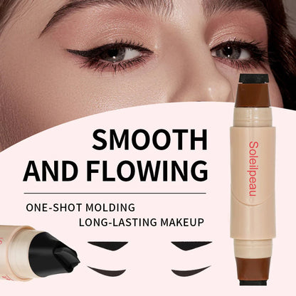 Soleilpeau® Waterproof Winged Eyeliner Stamp Pen – Quick-Dry, Smudge-Proof & Long-Lasting