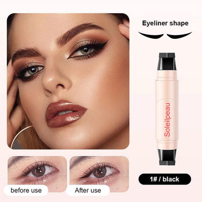 Soleilpeau® Waterproof Winged Eyeliner Stamp Pen – Quick-Dry, Smudge-Proof & Long-Lasting