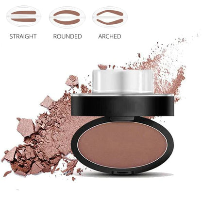 🎉 2026 Sale — Eyebrow Shaping Compact with Angled Applicator | Waterproof, Long-Lasting, 3 Shapes