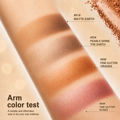 3 in 1 Easy Eyeshadow Stick for Beginners Waterproof Longwear Shimmer Makeup Set