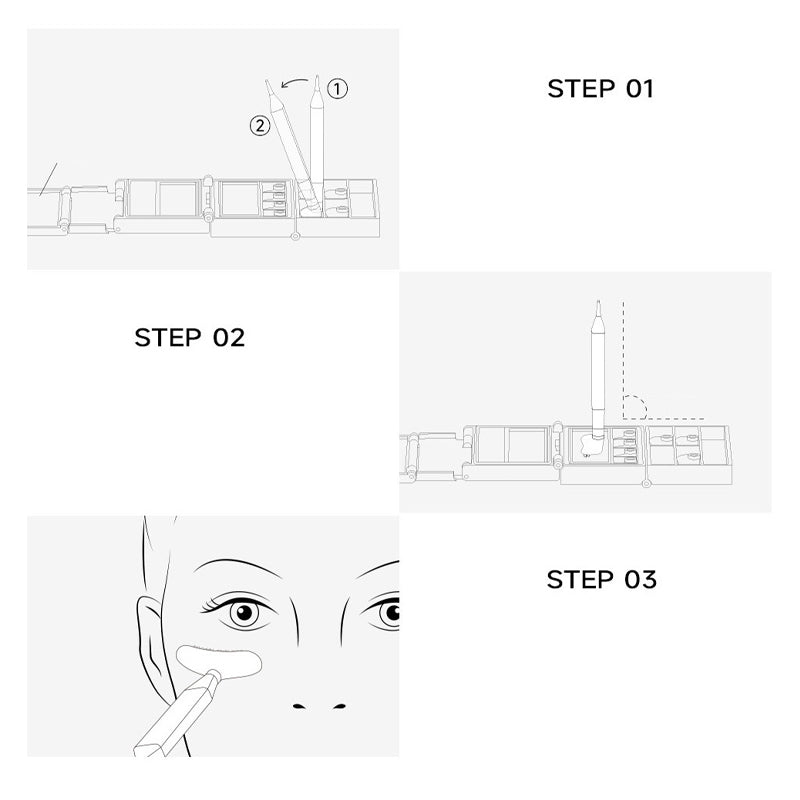 🥳2026 HOT SALE🔥 50% OFF!3-in-1 Kit: Eyeliner and Lower Lash Stamp